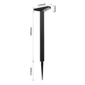 1/4 Pack Solar Pathway Lights Outdoor Solar Lights IP65 Waterproof Garden Lights Solar Lamp Outdoor Landscape Lamps for Lawn