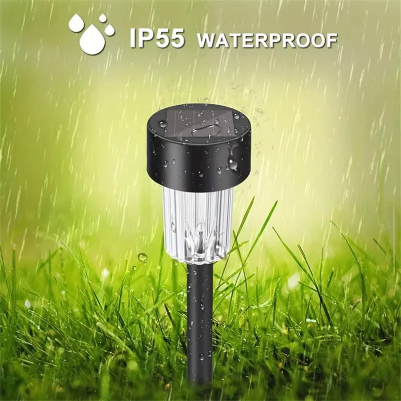 10 Pack Solar Outdoor Lights Solar Garden Light LED Landscape Lighting Waterproof Pathway Lights Decor Walkway Lawn Patio Yard