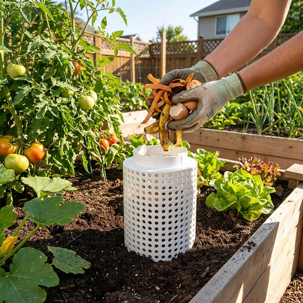 In-Ground Compost Bin – Underground Worm Farm for Rich Garden Soil (2-Pack)